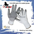 13G PU Coated Cut Resistant Glove Level Grade 5